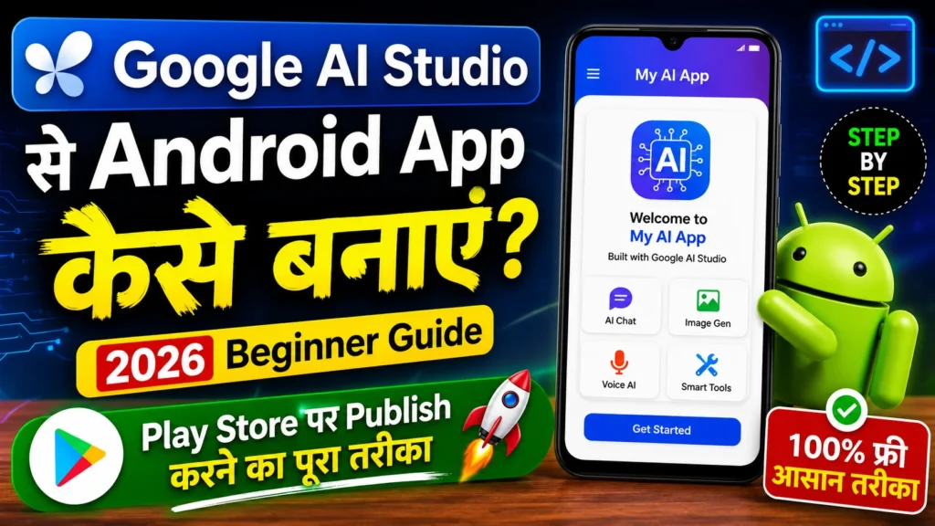 Google AI Studio से Android App कैसे बनाएं
