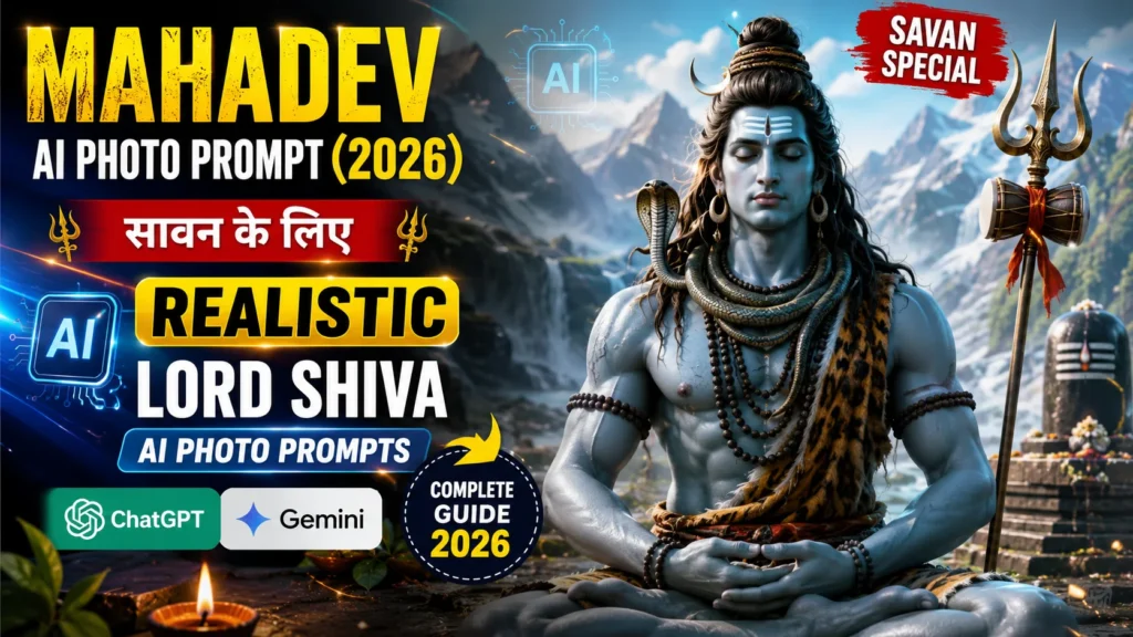 Mahadev AI Photo Prompt