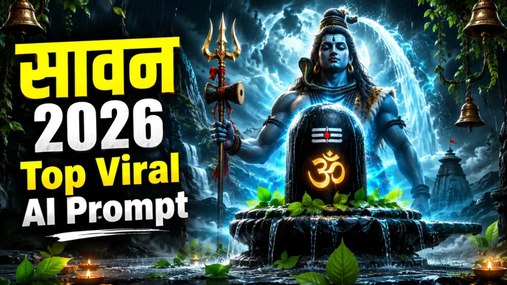 Mahadev Shivling AI Photo Prompt