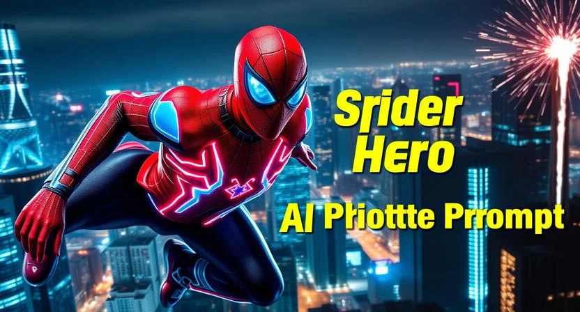 Spider Man Brand New Day AI Photo Prompt