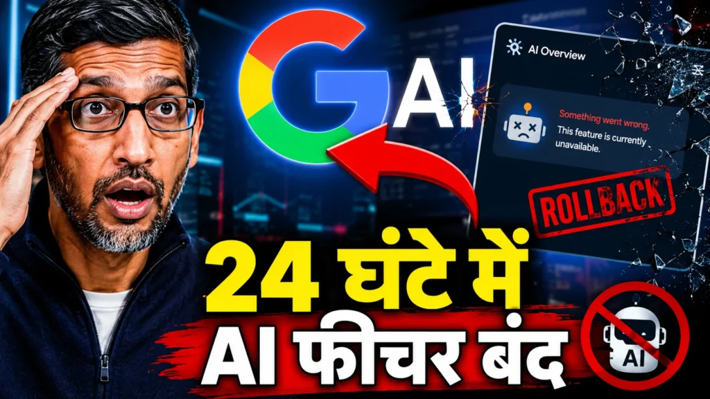 Google AI Tool Rollback