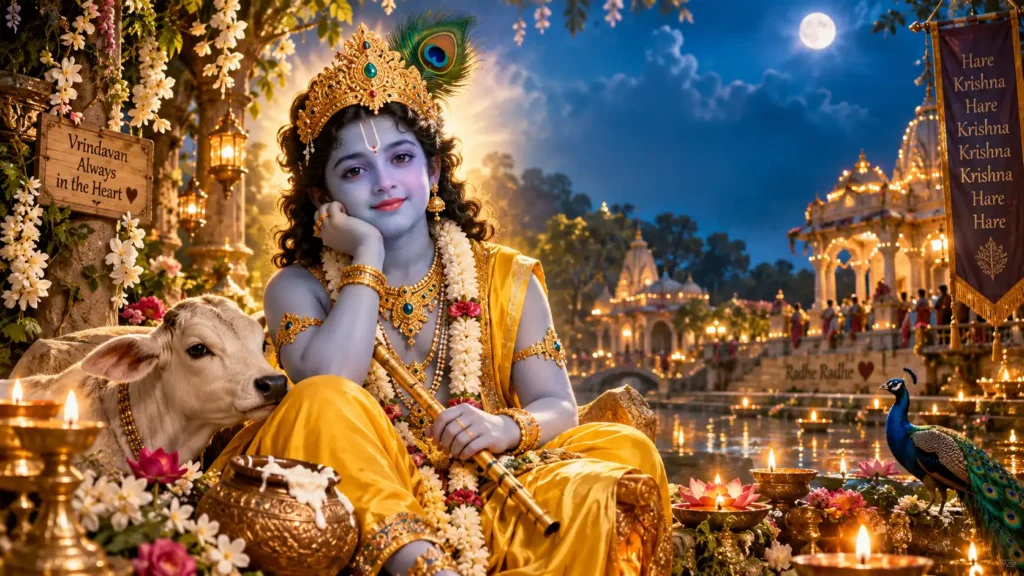 Krishna Janmashtami AI Photo Prompt