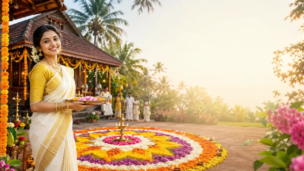 Onam Celebration AI Photo Prompt 2026