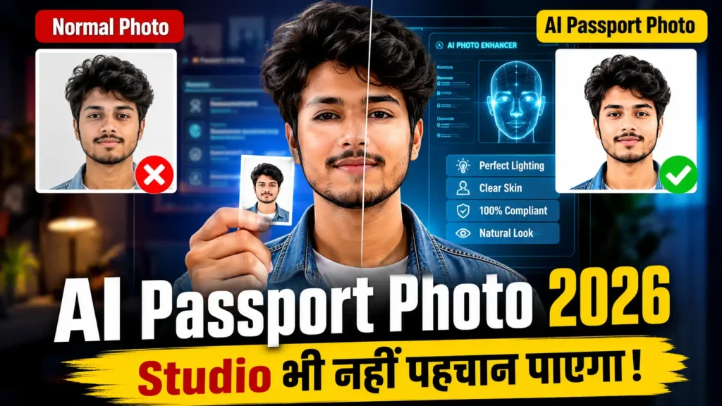 Passport Size AI Photo Editing Prompts 2026